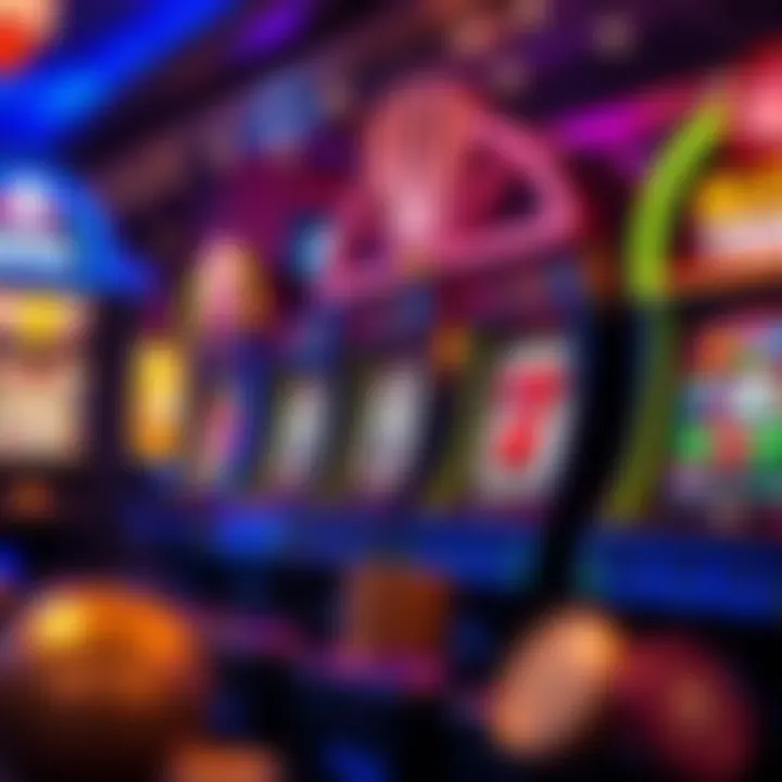 Concept art of popular slot game features
