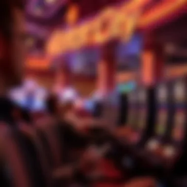 An engaging atmosphere inside Motor City Casino with players enjoying games