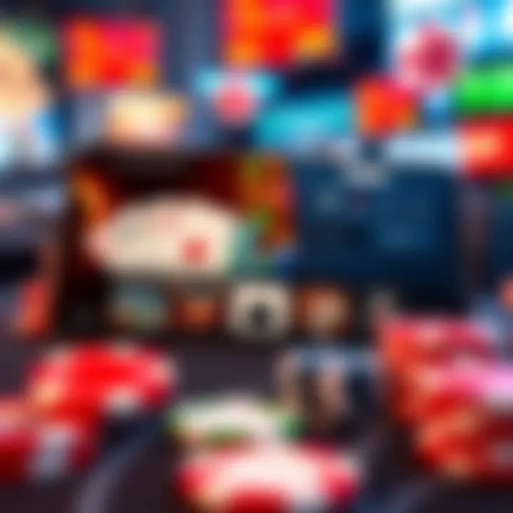 Educational Resources in Poker App Educational resources displayed on a poker app interface