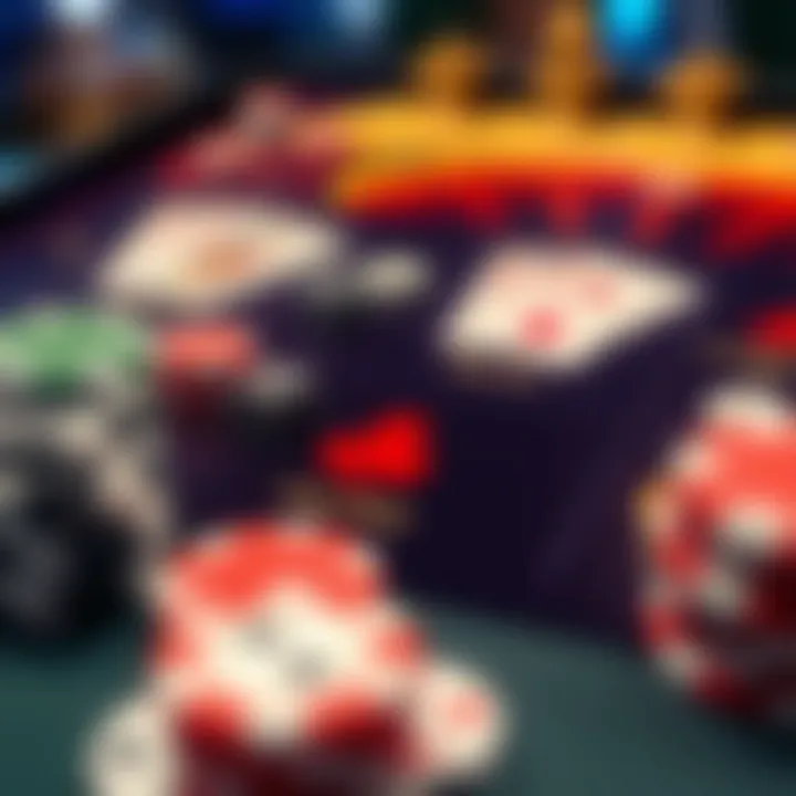 Diverse Poker Game Options A detailed view of various poker game options available in an app