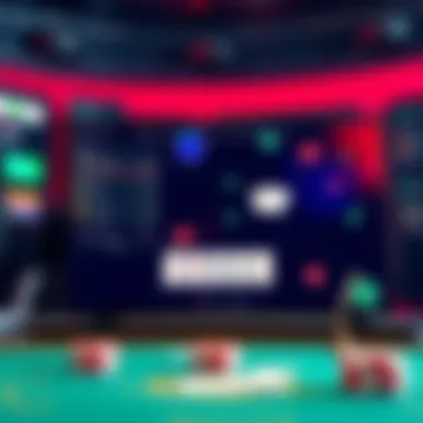 A visually appealing interface of a poker coaching platform