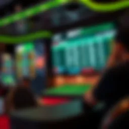 Overview of Bet MGM Sports Book interface