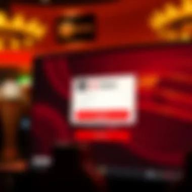 Secure login screen of BetMGM