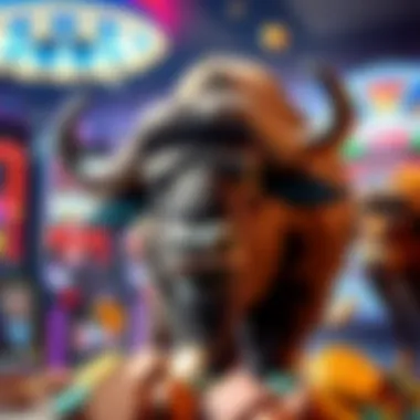 Wild Buffalo Symbol in Action Wild buffalo symbol in Buffalo Slots game