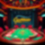 Setting the Stage for Caribbean Poker A vibrant Caribbean Poker table setup