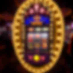 Intricate design of Casino M8trix slot machine