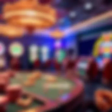 Exploring Game Variety in Online Blackjack Casinos A vibrant display of various online blackjack games available on different platforms