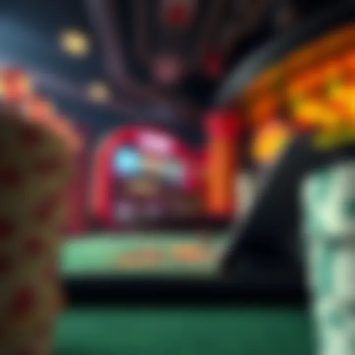 Understanding Security Measures in Online Casinos An illustration showcasing robust security measures essential for online gambling