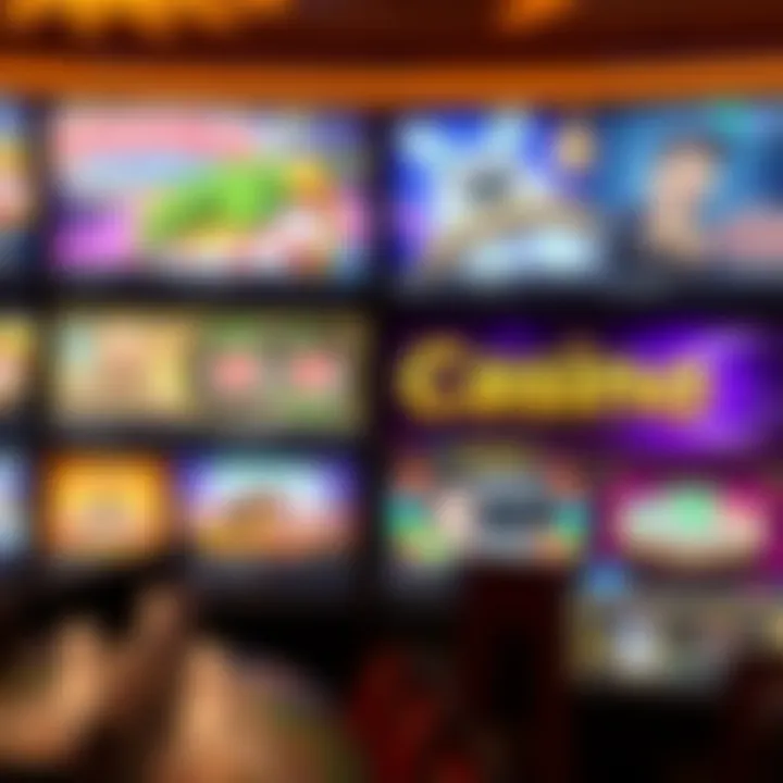 Screenshot of Chumba Casino game offerings