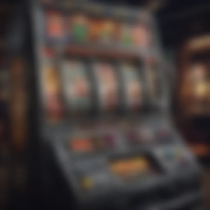 User interface showcasing the BAM Slot Machine App