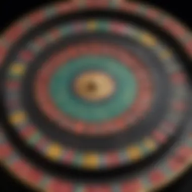 Organized Display of Casino Chips by Value Display of casino chips organized by value and rarity