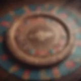 Historical collection of vintage casino chips