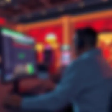 A user navigating the MGM Sports Betting website