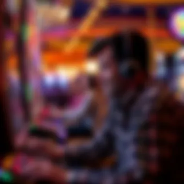 An engaging player enjoying Double Diamond Deluxe online.