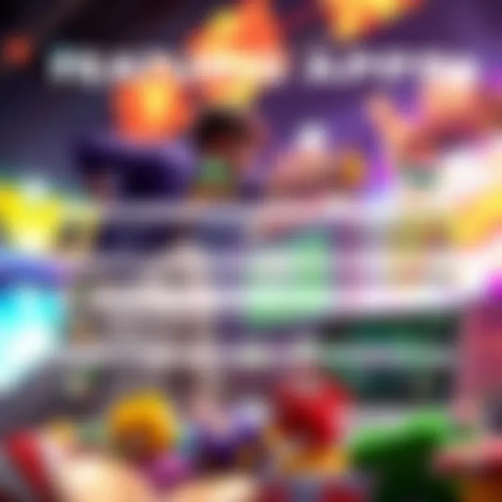 A comparison chart illustrating features of various gaming apps