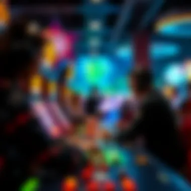 Engaging scene from a hardcore gaming experience