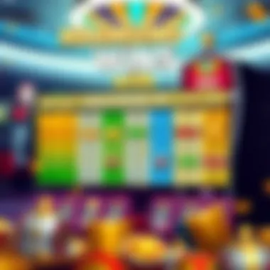 A visually appealing chart depicting strategies for maximizing wins in Bally slots.