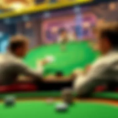 Gameplay Screenshot of an Engaging Poker Match