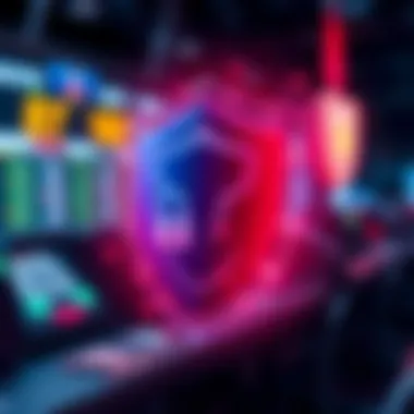 User Security in Betting A shield symbolizing online security and protection for bettors