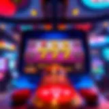 Stunning display of a mobile slot game interface