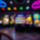 An engaging interface of the Blackout Bingo app showcasing colorful graphics