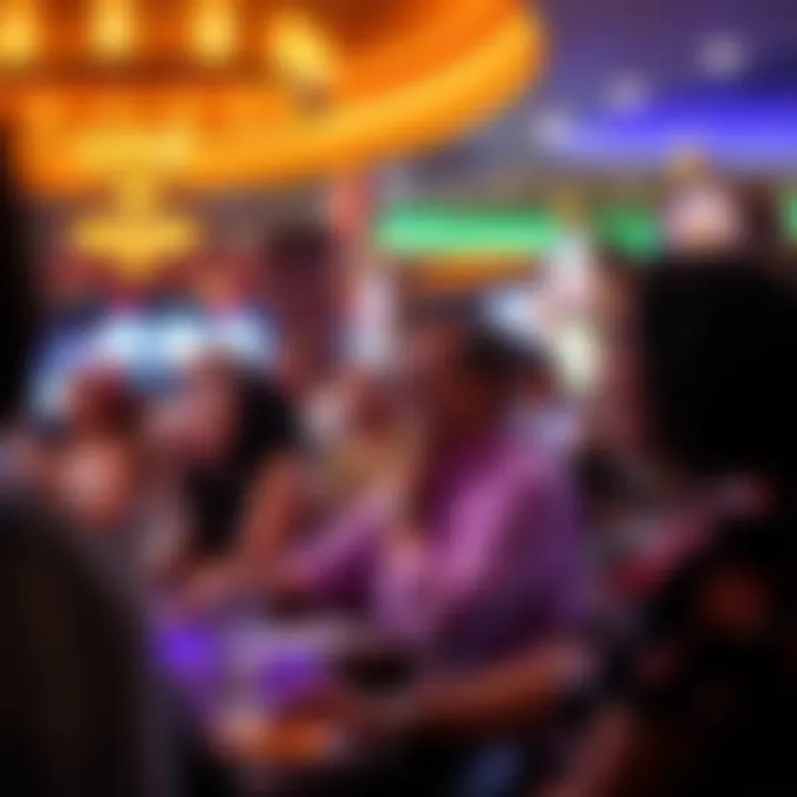 Local community members enjoying casino entertainment