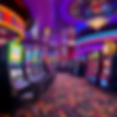 Inside a Bustling Florida Casino Interior view of a popular Florida casino