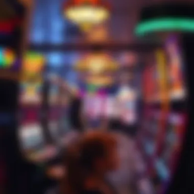 Interior gaming area filled with diverse gaming machines