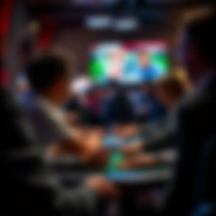 Captivating Audiences: The Impact of Televised Poker Viewers engaged with a televised poker match