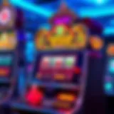 Intricate design of a fast fortune slot machine