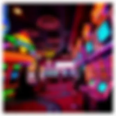 The Allure of Free Gaming in Las Vegas Vibrant casino floor showcasing free gaming options