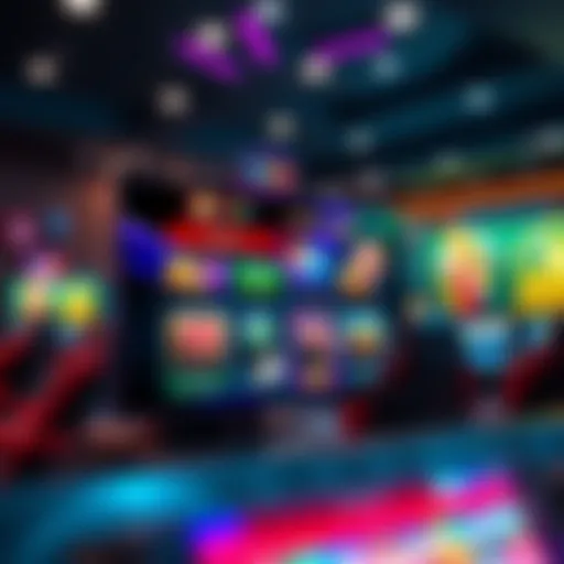 Engaging free gaming platform interface showcasing opportunities for rewards