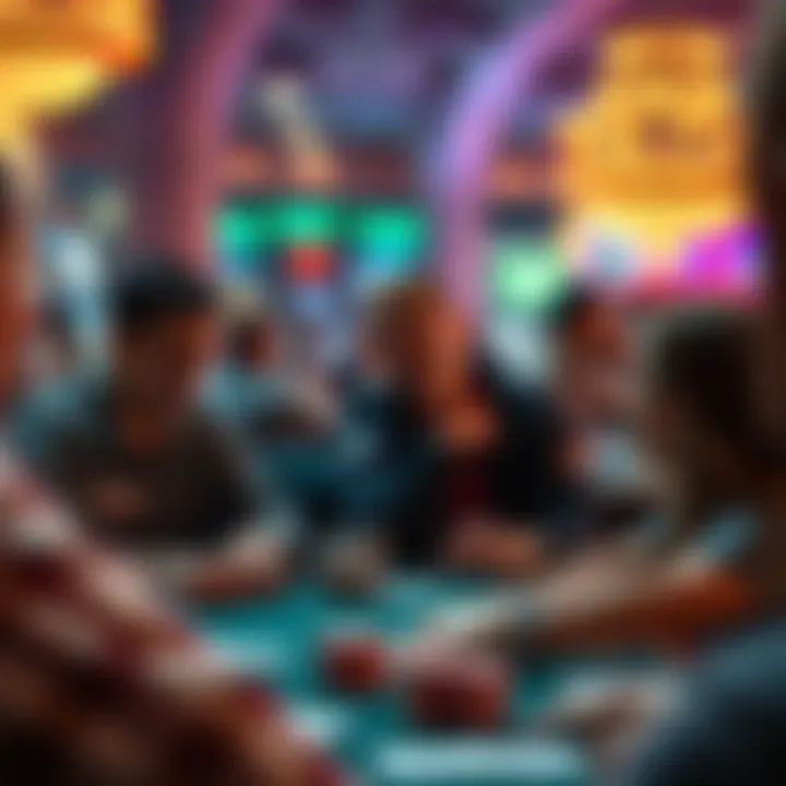 Community engagement in the poker culture