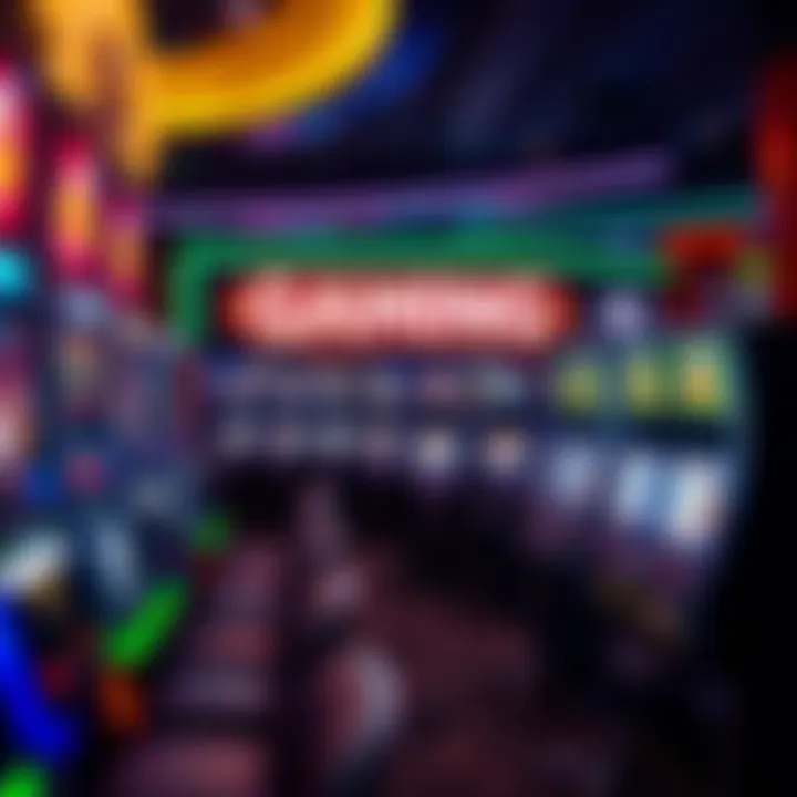 Responsible gaming practices displayed in a casino