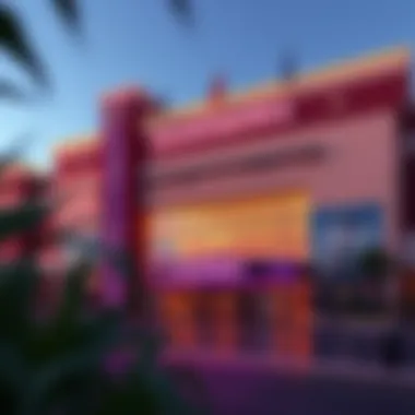 Exterior view of Grandsierra Casino showcasing modern architecture