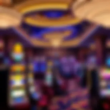 Elegant interior of Grandsierra Casino with vibrant gaming floor