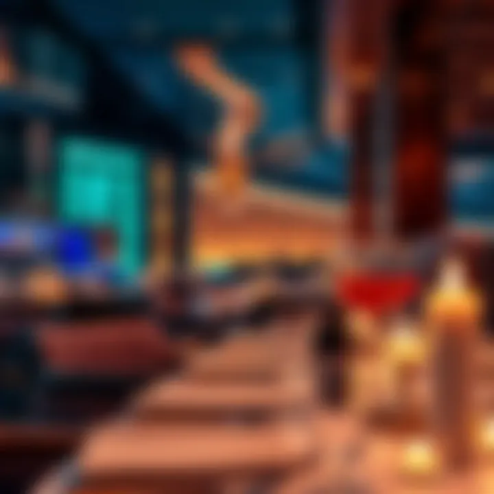 Dining experience at a Las Vegas hotel without hidden fees