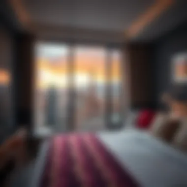 Scenic Views from Your Room Scenic view from a hotel room in Las Vegas with no resort fees
