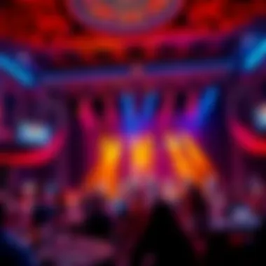 Captivating Live Entertainment at Ilani Resort Live entertainment stage with performers