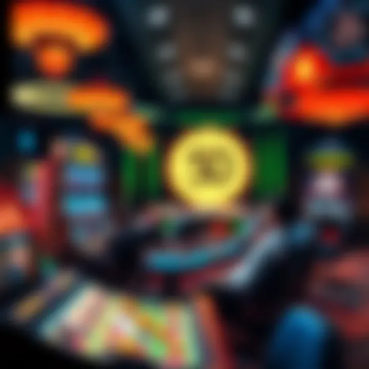 Visual representation of technology integration in gaming at Jade Casino