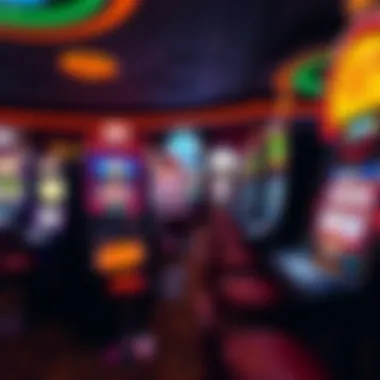 Diverse Slot Machines at 21 Grand Casino Vibrant online gaming interface showcasing slot machines