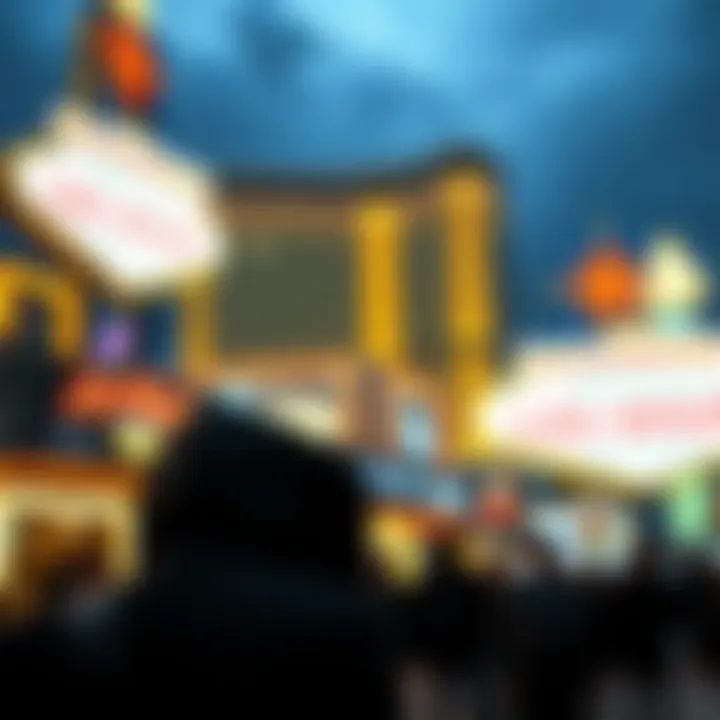 A dramatic scene from a television series set in Las Vegas