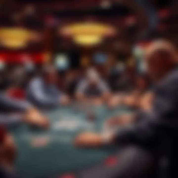 Strategic poker play during a tournament