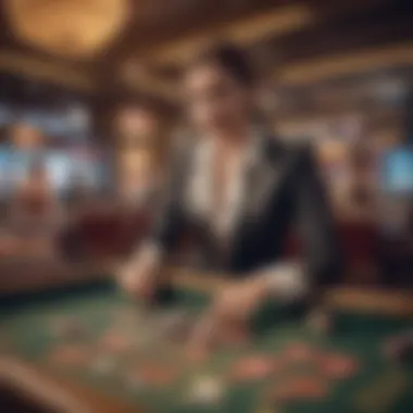 A strategic marketing campaign promoting an NDB casino experience