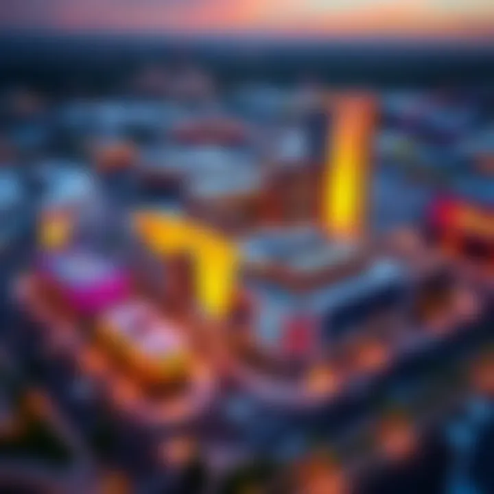 Aerial view of the latest casino opening in Biloxi showcasing modern architecture.