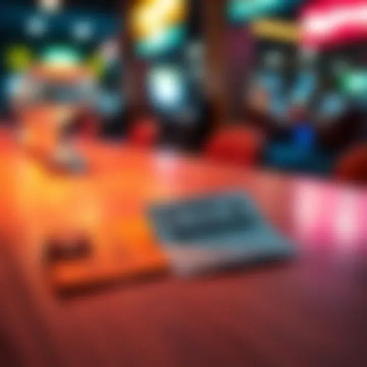 The Thrill of Sports Betting A close-up of a sports betting ticket on a sleek wooden table, highlighting the excitement of wagering.