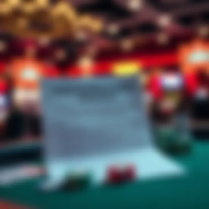 A compliance document representing online gambling regulations