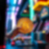 A visual representation of digital currency transactions in online casinos