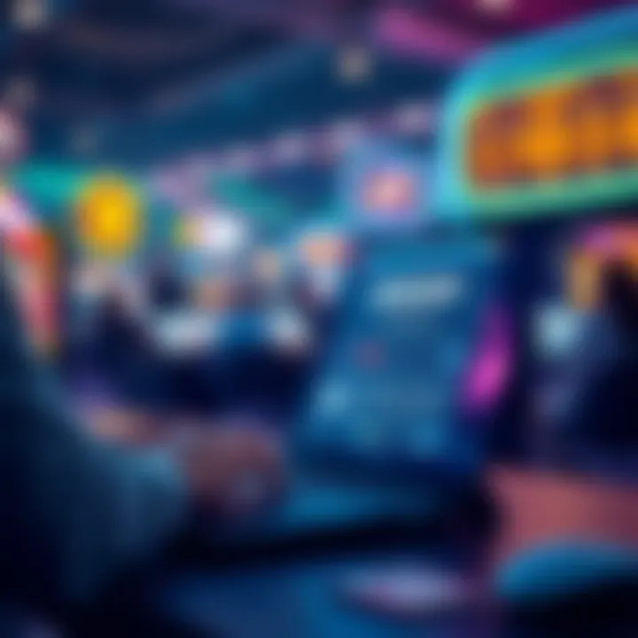 Illustration of secure online transactions for lottery tickets