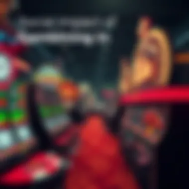 Social Impact of Gambling in Oregon Infographic on the social impact of gambling in Oregon